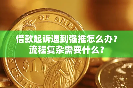 济南借款起诉遇到强推怎么办？流程复杂需要什么？