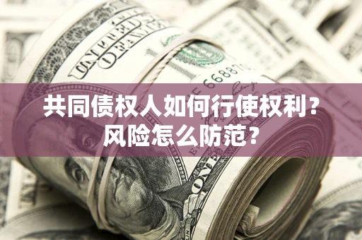 济南共同债权人如何行使权利？风险怎么防范？