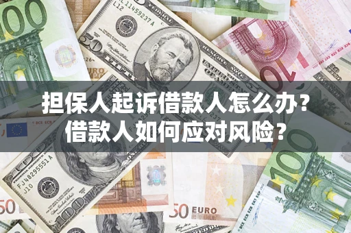 济南担保人起诉借款人怎么办？借款人如何应对风险？