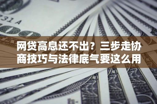 济南网贷高息还不出？三步走协商技巧与法律底气要这么用